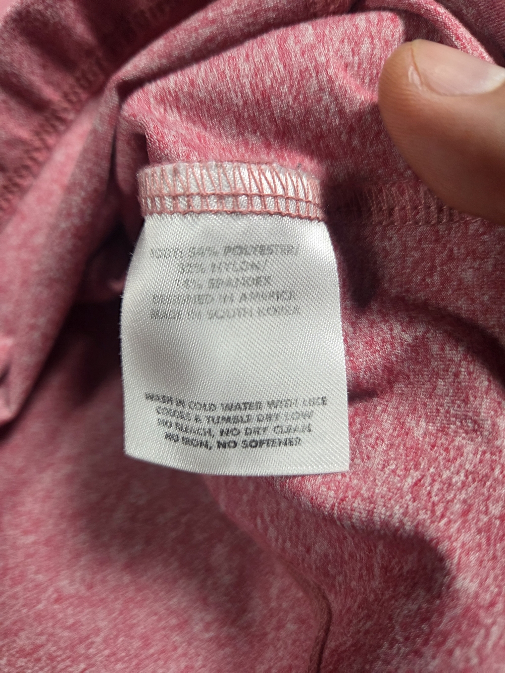 Rhoback Women's Heather Rose Quarter-Zip Pullover Size Medium - Picture 7 of 9